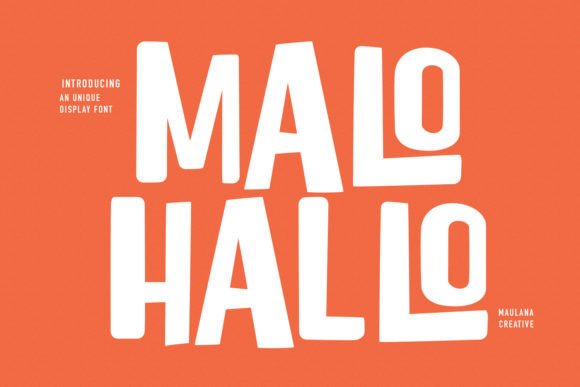 A Friendly Font Like Malohallo Makes Every Brand Feel More You