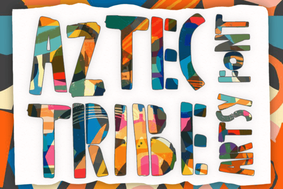 Aztec Tribe: A Fun Display Font for Creative Campaigns