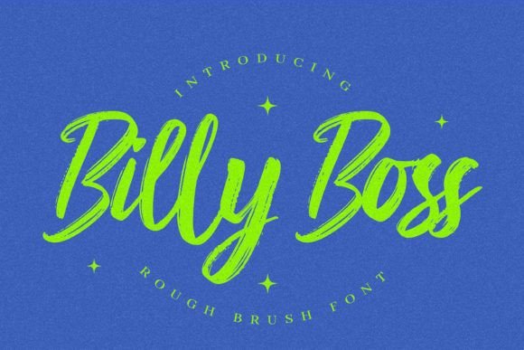 Billy Boss Gives Your Brand a Display Font With Real Personality