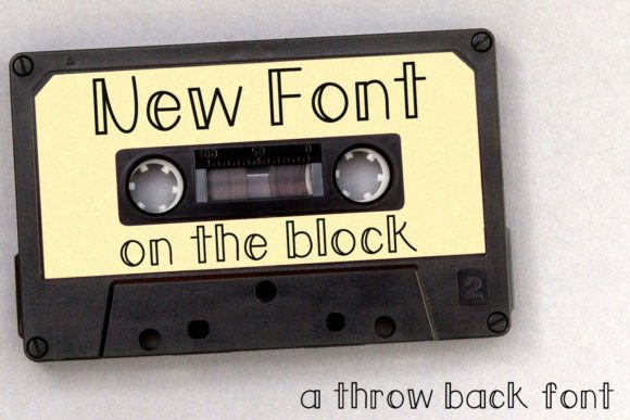 Bring Handmade Charm with New Font on the Block