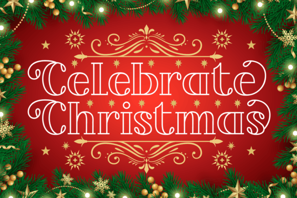 Celebrate Christmas: A Display Font That Brings Brands to Life