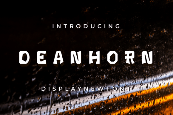 Dean Horn: The Display Font for Scroll-Stopping Visuals