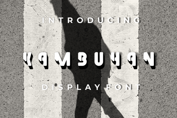 Kambuhan, a Modern Display Font for Web Designers