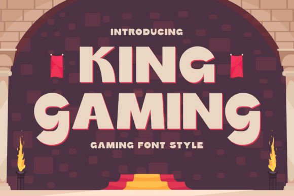 King Gaming: A Display Font That Brings Adventure to Your Designs