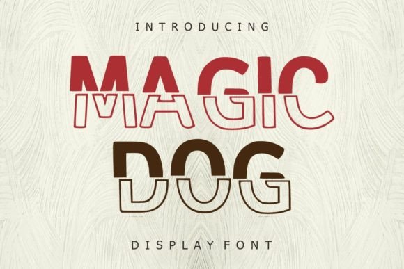 Magic Dog: A Playful Display Font for Web Projects