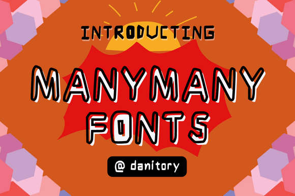 Manymany: A Straightforward Display Font for Bold Digital Campaigns