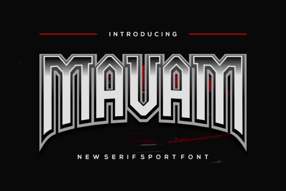 Mavam: A Strong Display Font for Bold Editorial Design