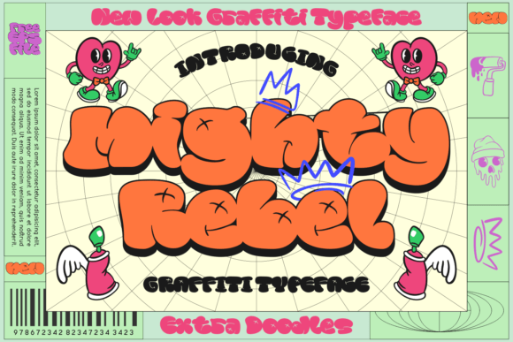 Mighty Rebel: The Display Font Your Crafts Deserve