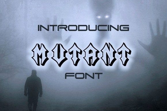 Mutant Display Font Brings Gothic Edge to Handmade Labels
