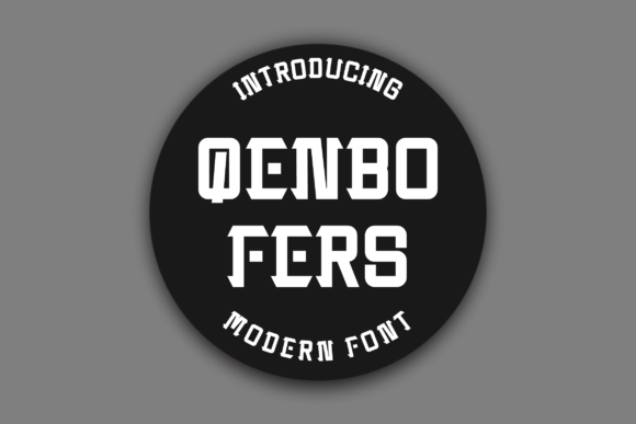 Qenbo Fers: A Modern Display Font With Editorial Poise