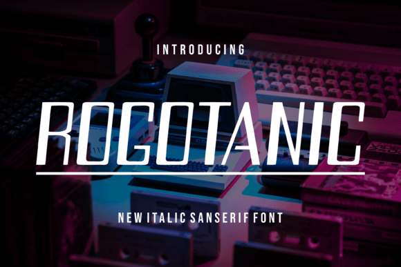 Rogotanic: A Modern Display Font Worth Testing