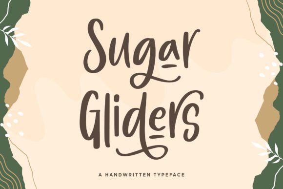Sugar Gliders: A Fancy Handwritten Font for Standout Branding